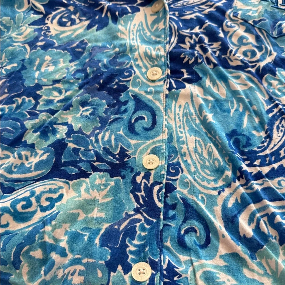 Ralph Lauren Blue Pajama set - Picture 3 of 4
